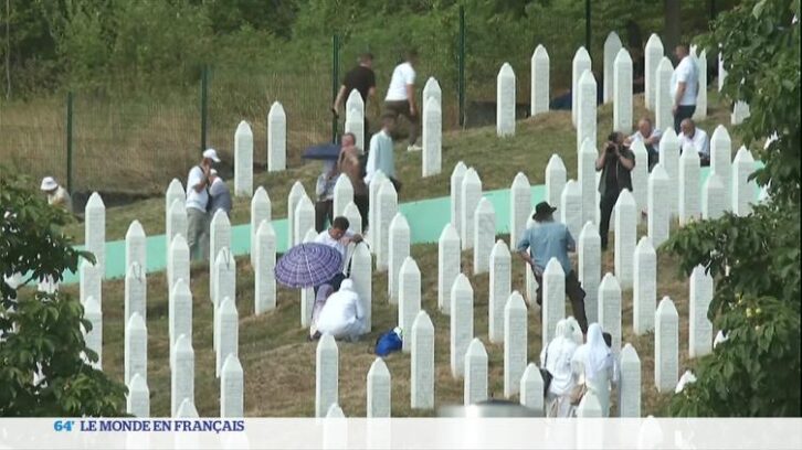 Image à la une de Bosnie : 30 ans du massacre de Srebrenica