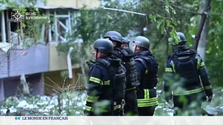 Image à la une de Guerre en Ukraine : frappes massives de centaines de drones et missiles russes