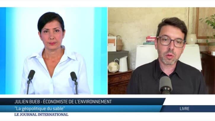 Image à la une de “Géopolitique du sable”, une ressource stratégique