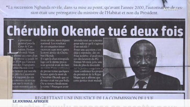 Image à la une de RD Congo : deux ans après la mort de Chérubin Okende, sa famille réclame justice
