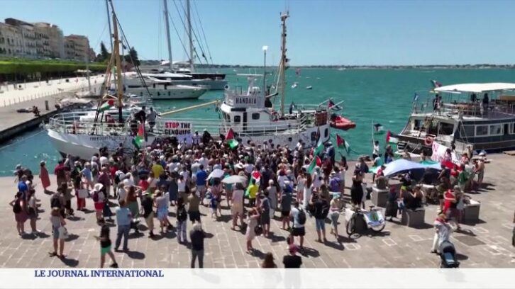 Image à la une de Un nouveau bateau d’aide humanitaire a quitté la Sicile pour Gaza