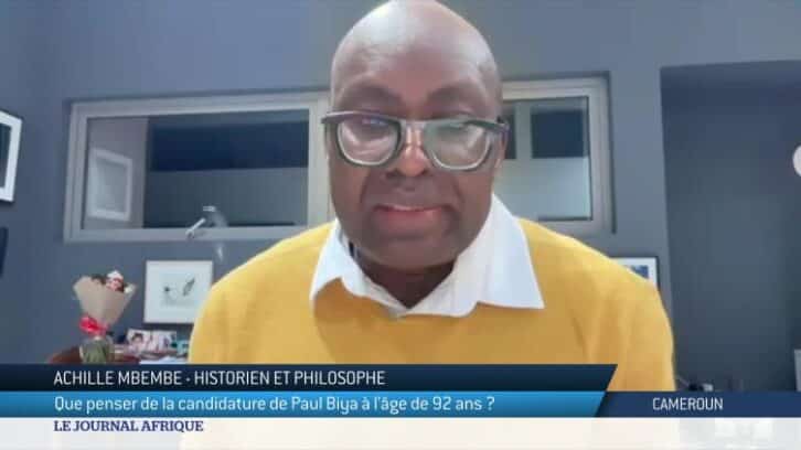 Image à la une de Cameroun : Achille Mbembe s’exprime sur Paul Biya