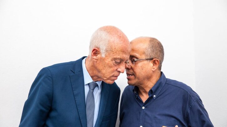Image à la une de Tunisie : Naoufel Saïed, au nom du frère