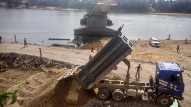 Image à la une de INFRASTRUCTURES – Début des travaux pour l’installation d’un pont modulaire à Mahavavy sur la RN6