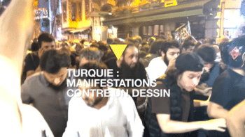 Image à la une de Turquie: les images des manifestations contre un magazine satirique accusé d’avoir caricaturé le prophète Mahomet