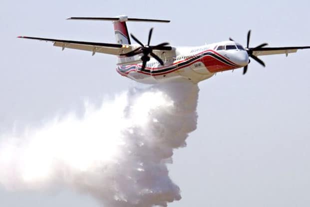 Image à la une de Lutte contre les feux dans les aires protégées  – L’avion bombardier d’eau attendu en octobre 2025