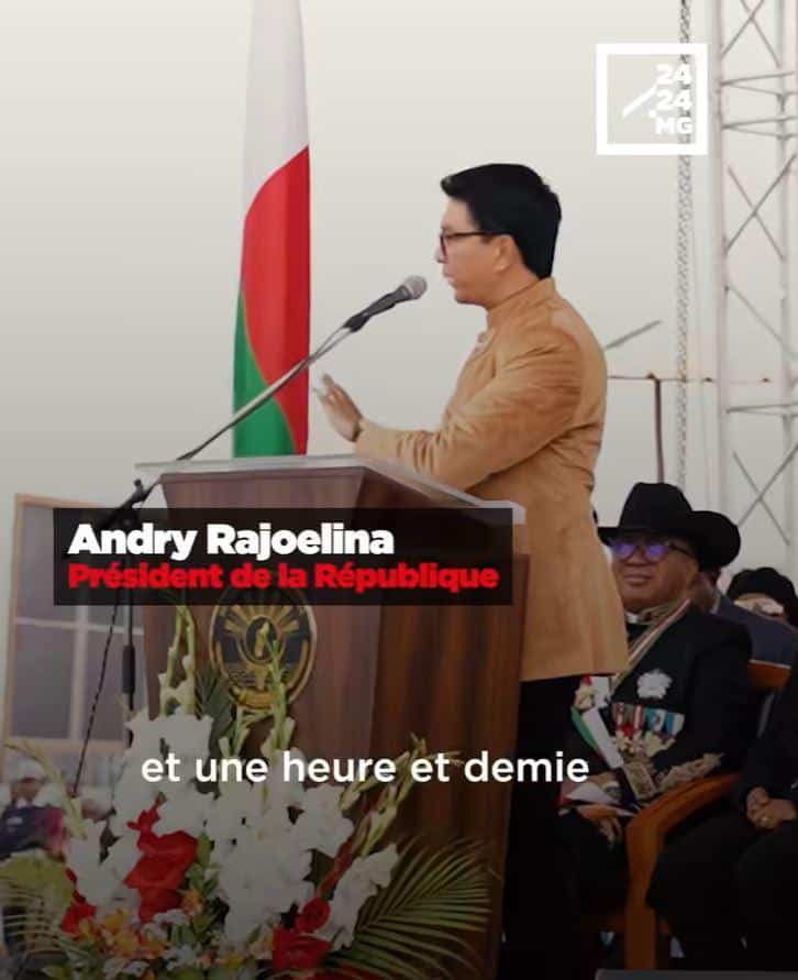 Image à la une de Andry Rajoelina : « Fa androany kosa, miova ny tantara, mandroso i Madagasikara, hitokana ity lalana ity izay hisokatra ho an’ny vahoaka malagasy iray manontolo. »