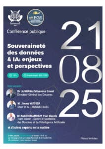 Image à la une de Université d’Antananarivo : Une conférence publique sur l’IA et la souveraineté des données le 21 août prochain