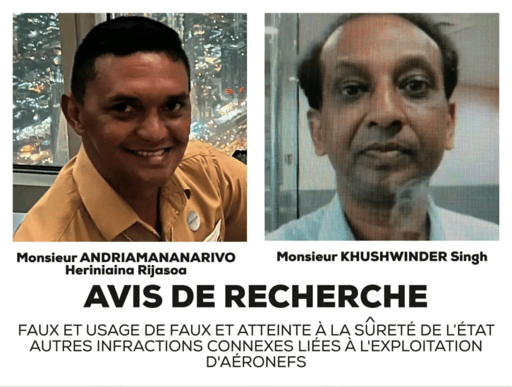 Image à la une de AFFAIRE BOEING 777-200 – Les deux promoteurs recherchés arrêtés