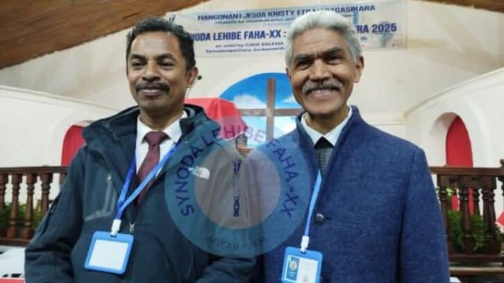 Image à la une de EGLISE – Le pasteur Zaka Hary Masy Andriamampianina devient le nouveau président de l’église FJKM