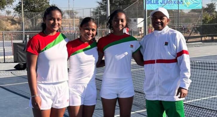 Image à la une de TENNIS – BILLIE JEAN KING CUP – Madagascar reste en groupe III