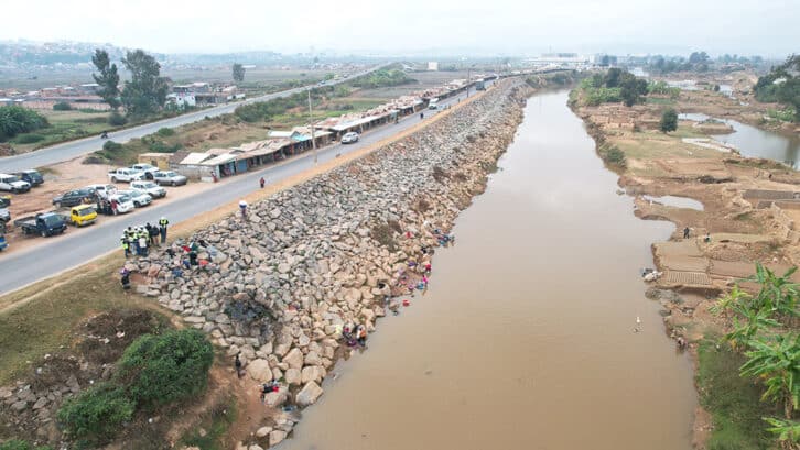 Image à la une de PROTECTION CONTRE L’INONDATION  –  Les berges des digues objets de vandalisme
