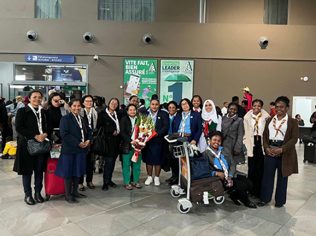 Image à la une de Scoutisme féminin en Afrique – Trois années de succès pour la présidente malagasy