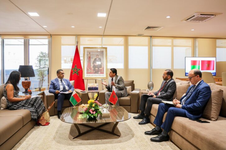 Image à la une de DIPLOMATIE ECONOMIQUE – Madagascar et le Maroc donnent un nouvel élan à leur coopération