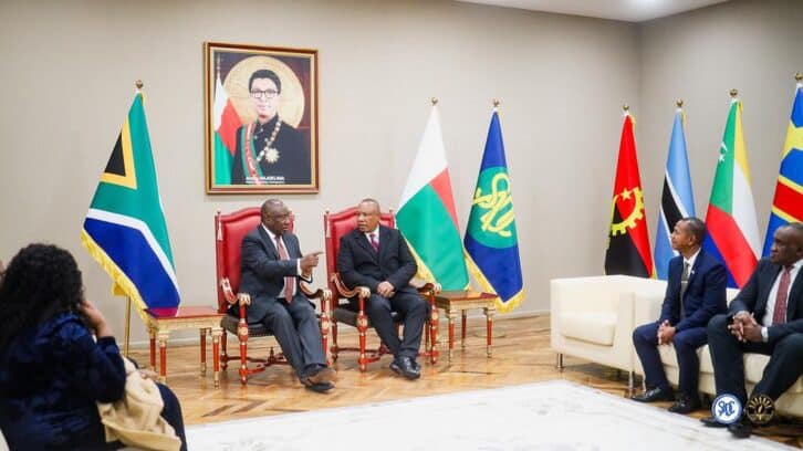 Image à la une de DIPLOMATIE – Six chefs d’Etat, deux chefs de Gouvernement et un vice-président présents à Madagascar pour le 45ème Sommet de la SADC