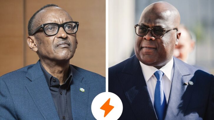 Image à la une de Qui, de Félix Tshisekedi ou de Paul Kagame, remportera le meilleur sponsoring sportif ?
