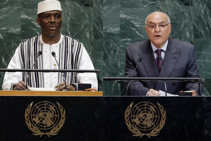 Image à la une de « Exportateurs de terroristes », « soudards »… À l’ONU, l’Algérie et le Mali échangent des noms d’oiseaux